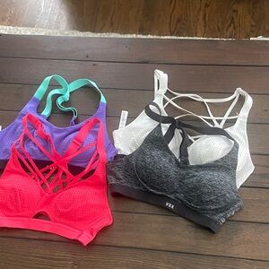 VSX Sports Bra Collection - Red, Purple, Gray, White